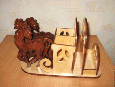 DIY 3D Puzzle Stand Russian Trio Free Vector, Free Vectors File