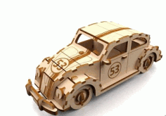 3D Car Model Free DXF File, Free Vectors File